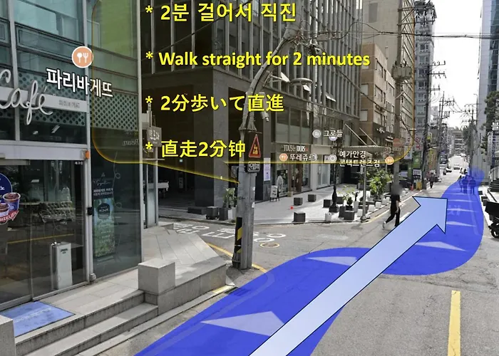 Gangnam Yeoksam Station Full-option Remodeling New House Vakantiehuis *